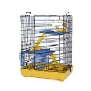  Happy Lux 3 Yellow 3 Story Hamster Cage