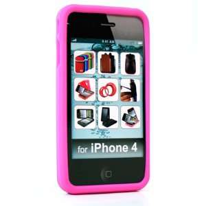  Pink Skin Case for your Apple iPhone 4 + A pack of 2 