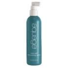   spray generously onto clean towel dried hair comb through evenly and