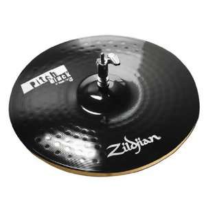  Zildjian ZPB Pitch Black Hi Hat Cymbals (14 Inch, Pair 