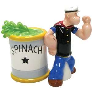  Popeye Magnetic Popeye and Spinach Salt and Pepper Shaker 