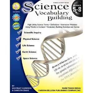  Science Vocabulary Blding 5 8 Toys & Games