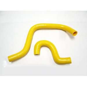 OBX Yellow Silicone Radiator Hose for 90 93 Acura Integra 