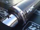 kawasaki zzr 1200 1400 carbon round exhaust cans sl returns