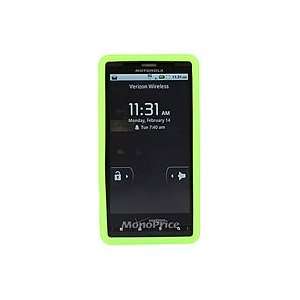  Brand New Silicone Case for Motorola Droid X   Green [Toy 
