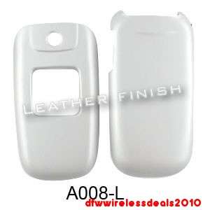 FOR SAMSUNG SGH A197 CASE COVER SKIN HOENY SILVER RUBBERIZED  