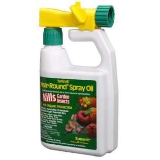 Summit 121 12 Year Round Spray Oil for Garden Insects Ready to Spray 