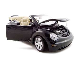 Brand new 118 scale diecast model of VW New Beetle in Alaska Green 