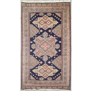 com 70 x 97 Caucasian Area Rug with Wool Pile    a 7x10 Large Rug 