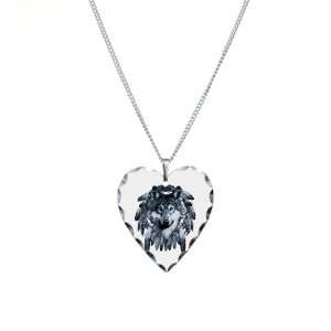    Necklace Heart Charm Wolf Dreamcatcher Artsmith Inc Jewelry