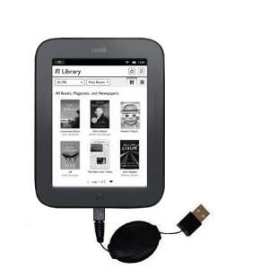  Retractable USB Cable for the Barnes and Noble Nook Touch 