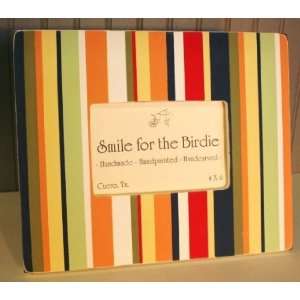  Brave and Bold Stripes Tabletop Picture Frame Baby