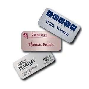  ASPS2    Aspen Name Badge Aluminum Name Badge Aluminum 