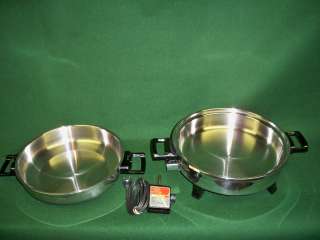 Kitchen Nutrition Oil Core Waterless Electric Skillet MADE IN USA BY 