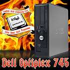 Dell Optiplex 745 Desktop Pc Computer Dual Core Intel PD 2.8GHz 2 GB 