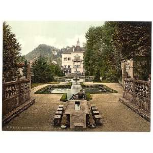  Castle Hellbrun,Hellbrunn,Salzburg,Austria,1890s