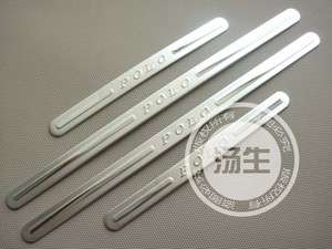 Stainless steel Door sill scuff plate For vw POLO 2004  2011  