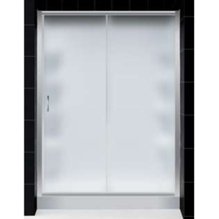 BathAuthority LLC dba Dreamline Infinity Frosted Glass Shower Door 