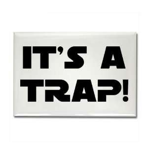 Its a Trap Funny Rectangle Magnet by   Kitchen 
