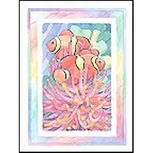  Anemone Clown Fish Poster Print