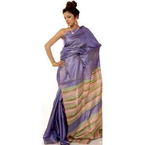   Kosa Silk Sari from Jharkhand   Pure Tussar Silk 