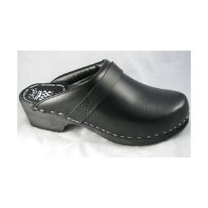 Chef Revival Traditional Wood Sole Chef Clogs, Open Back 