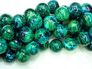 14mm Natural Rounded Phoenix Stone Gem Beads 15 YI138  