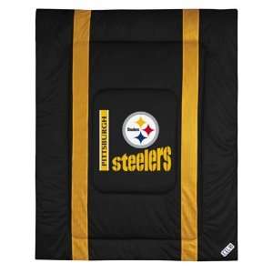  Pittsburgh Steelers Sidelines Twin Jersey Comforter
