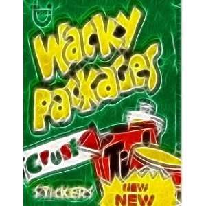  wisp Green Series 1 Wacky Packages pop art #ed Everything 