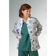 Medline Womens Warm up Jacket Knit Collar/Cuff 