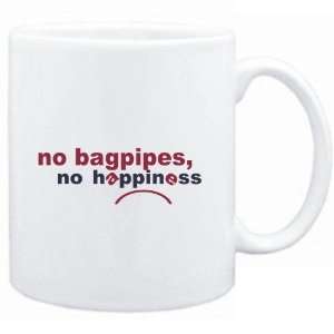  Mug White  NO Bagpipes NO HAPPINESS Instruments Sports 