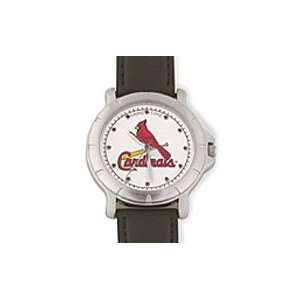 St Louis Cardinals MLB Leather Watch 