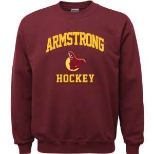   Maroon Youth Hockey Arch Crewneck Sweatshirt