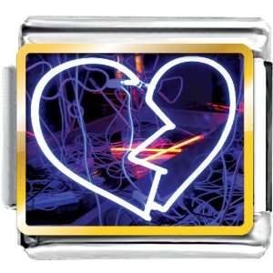  Charming Electricity Heart Photo Italian Pugster Jewelry