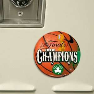 Boston Celtics 2008 NBA Champions Die Cut Magnet  Sports 