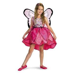  Barbie Mariposa Deluxe   Size Child S(4 6x) Toys & Games