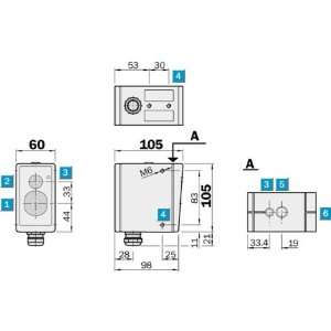  ABB, A12SD 84KA, 662019844206, A12 3PH STR,IP65,120/60 