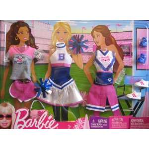  Barbie Fashions CHEERLEADER Exercise Outfits (2009) Toys & Games