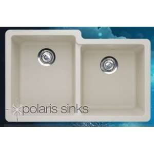  Polaris Sinks 108 Offset Double Bowl TruGranite Sink