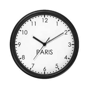  PARIS Wall Clock by 