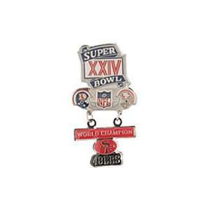 NFL Super Bowl Pin   Super Bowl 24 Pin 