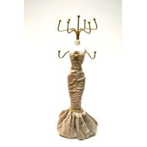   Strapless Mermaid Dress Mannequin Jewelry Doll