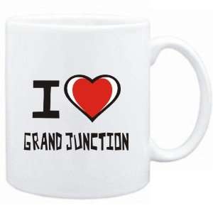  Mug White I love Grand Junction  Usa Cities
