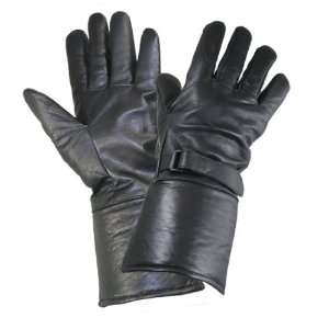  Mens Gauntlet Soft Lambskin Gloves with Long Cuff   Size 