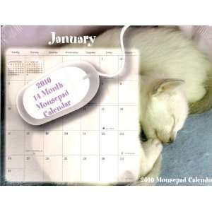  2010 Cuddly Kittens Mousepad Calendar