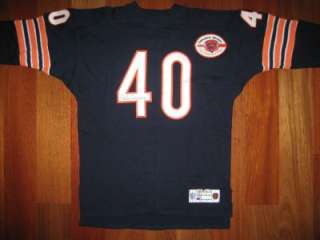 Authentic Bears Gale Sayers CHAMPION THROWBACK jersey SIGNED 
