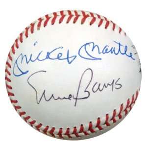 Signed Mickey Mantle Baseball   500 HR Club AL 11 Signatures Ted 