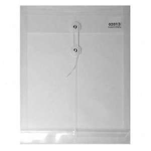  String Poly Envelope,Letter,Top Opening,1 Expansion,Clear 