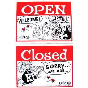  Collectible Rat Fink  OPEN / CLOSED  Business Sign 
