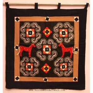  Vietnamese Quilts/Hmong Quilts   28 x 28 QNC6 Kitchen 